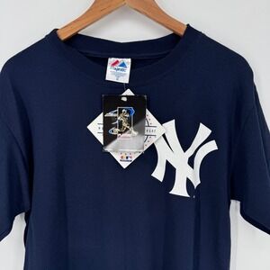 Majestic New York Yankees Robinson Cano MLB Baseball T Shirt Mens Medium Y2K NWT